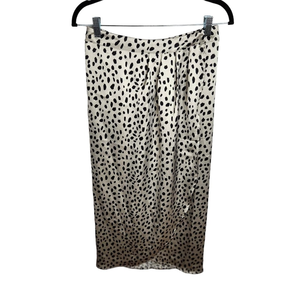 Sincerely Jules Midi Wrap Skirt Womens Medium Animal‎ Print